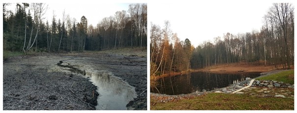 Lesy ČR obnovily vodní nádrž Lipinka na Benešovsku