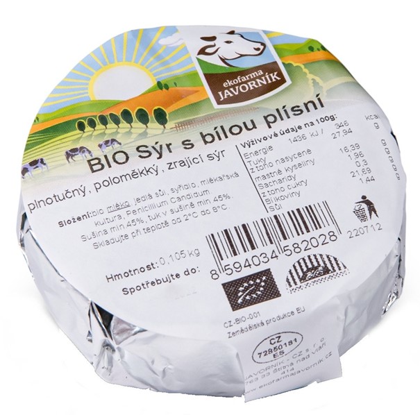 Biopotravinou roku je sýr z Ekofarmy Javorník, farem meziročně přibylo